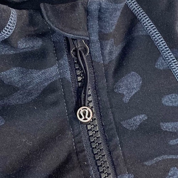 Lululemon Camo Lotus Blue Oil Slick Define Activewear Full Zip Jacket - Picture 3 of 6